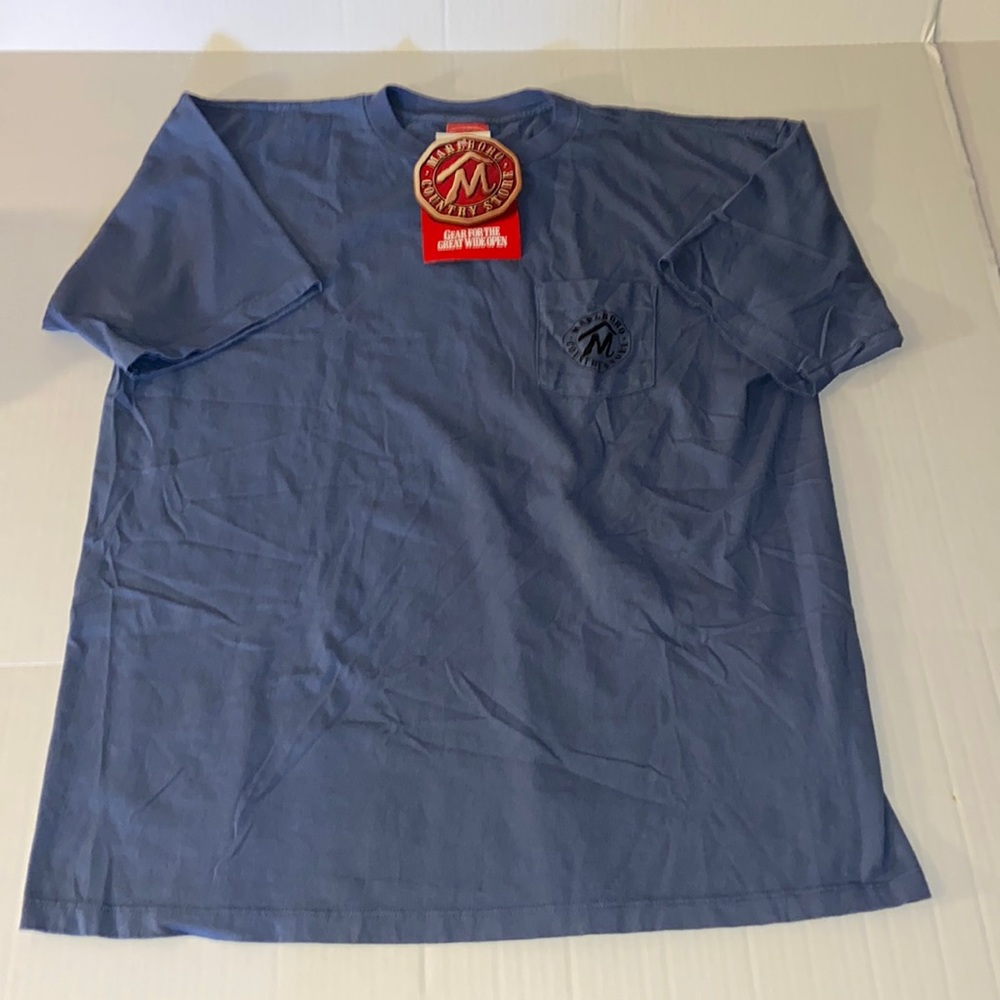 Vintage 1994 Marlboro Country Store Adult One Size New Short Sleeve Tee Shirt